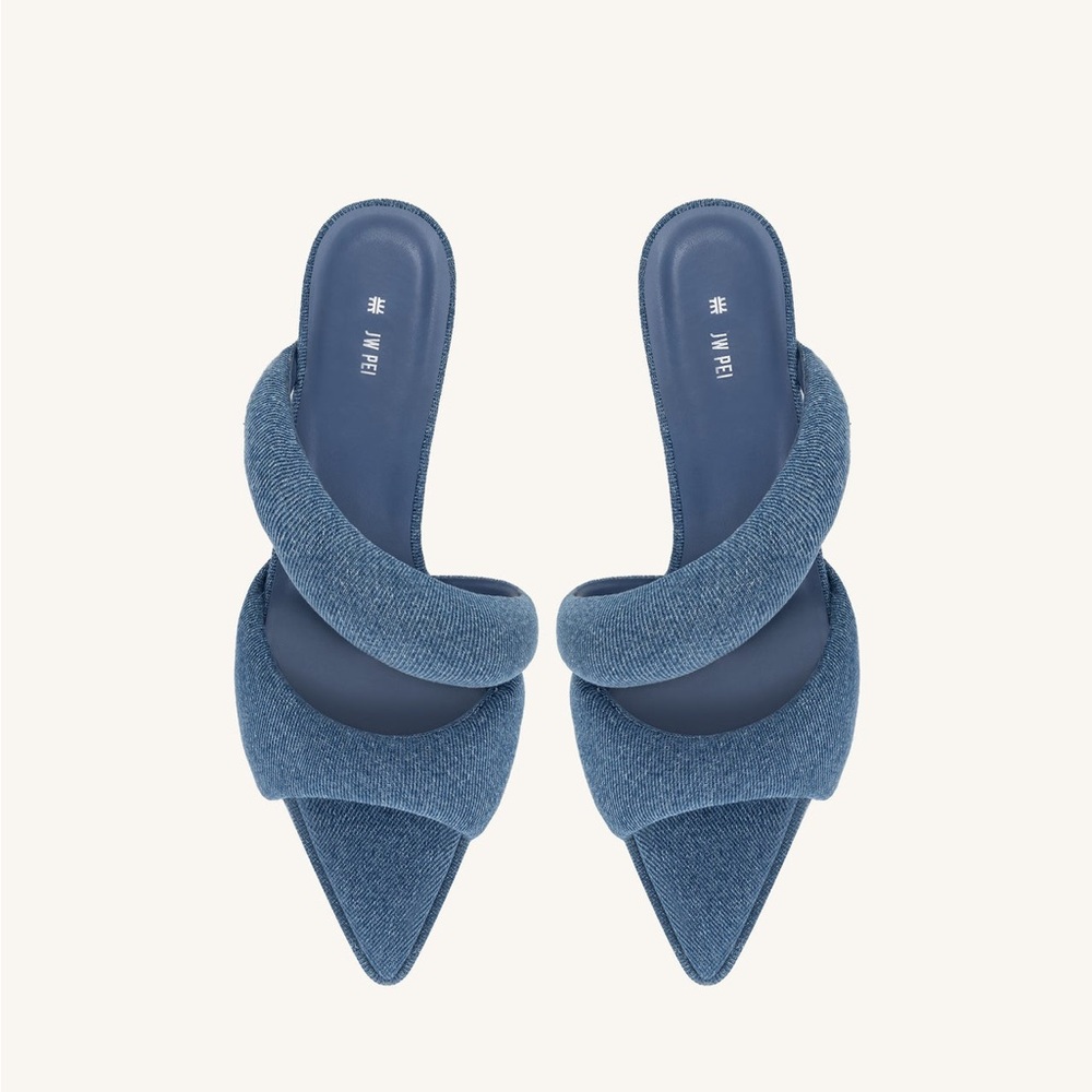 JW PEI Sara Mule Denim